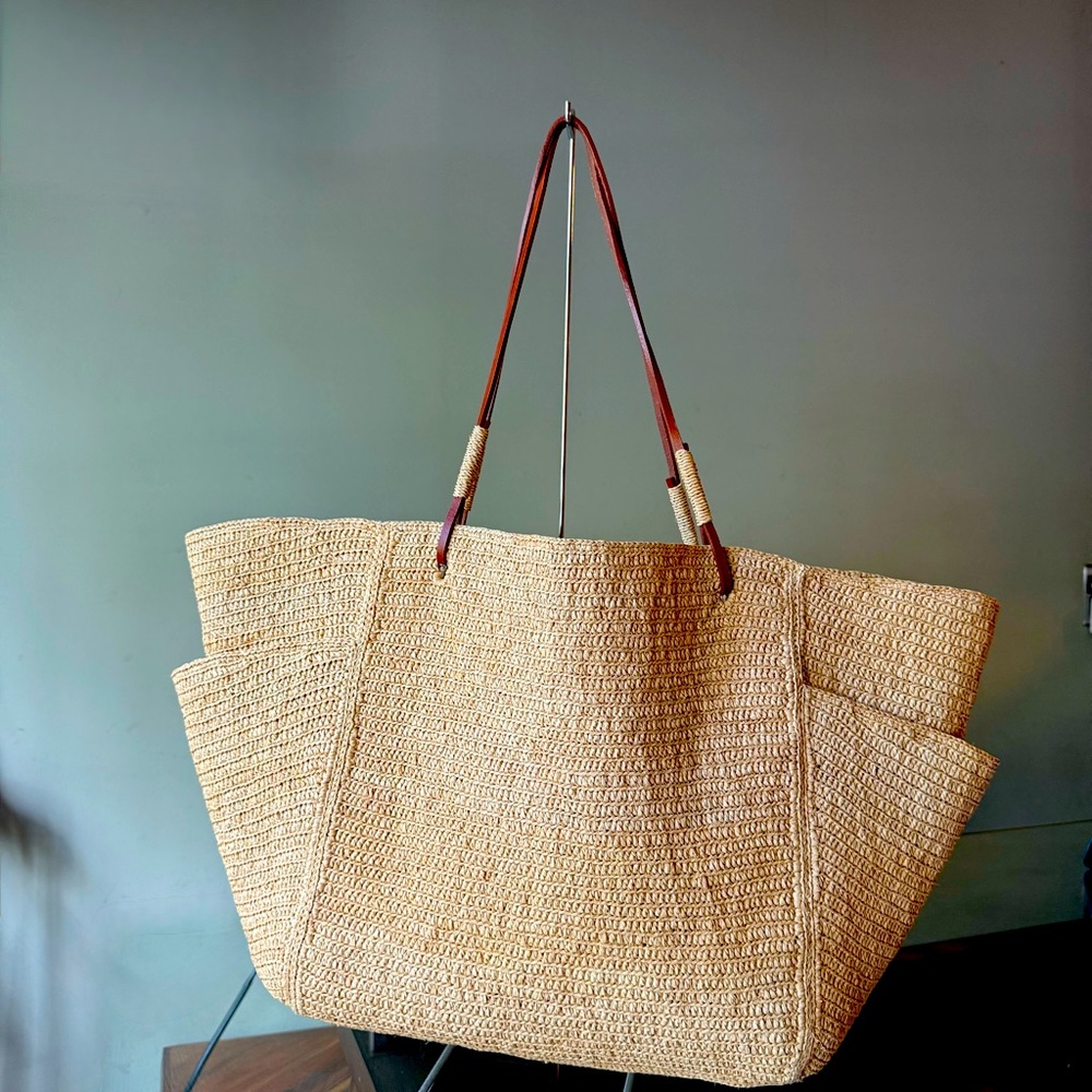 Sezane Paloma Basket Bag Tote